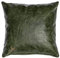 Centaur - Deko Lederkissen 40 x 40 cm für Sofa oder Schlafzimmer smaragdgrün - Echt Leder Kissen Echtleder Sofakissen Lederoptik