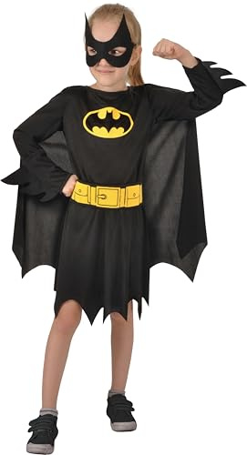 Ciao- Batman/Batgirl costume disguise fancy dress children official DC Comics