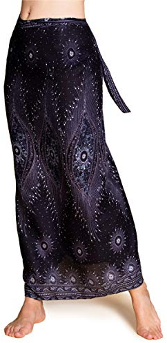 PANASIAM wrap Skirt, V20 Black, Unisize