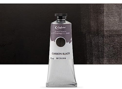 Cranfield : Traditional Letterpress Ink : 75ml : Carbon Black