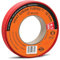 Wirefy Gaine Thermorétractable Etanche Large Diamètre 25,4 mm - 4:1 Tube Thermoretractable à Double Paroi - Revêtement Adhésif - Gaine Thermo - Rouge - Rouleau de 15 m