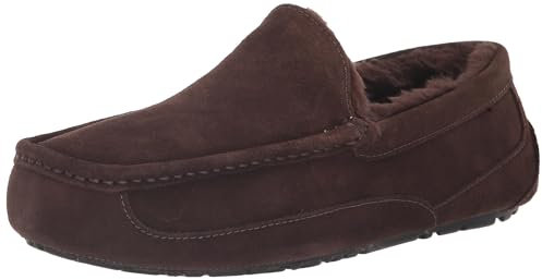 UGG Herren Ascot Hausschuh, Kakaopulver mit Staub, 44 EU