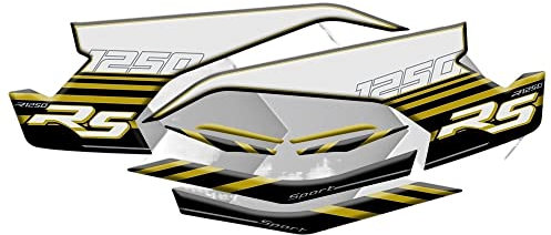 DVTEL ForB&MW R1250 RS R 1250 RS 2019 2020 3D gel decal motorbike front guard head trim decal number plate protector fuel tank decal, B