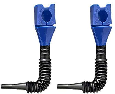 BVSPA Embudo telescópico para reabastecimiento de coche, embudo a presión, universal, filtro de transferencia de aceite, gasolina, embudos portátiles, herramienta plegable