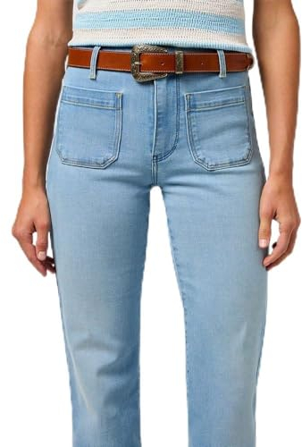 Wrangler Women's WESTERN Belt, COGNAC, 80