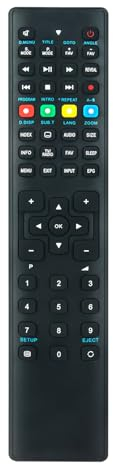 ALLIMITY Fernbedienung Ersatz passend für Medion TV RC1222 MD30629 MD30683 MD21296 MD21145 MD21149 MD21202 MD21202 MD31002 MD21162 MD21151 MD21229 MD21154