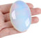 XIANNVXI 2.4 Groß Opal Stein Kristalle Sorgensteine Edelsteine Natürliche Poliert Oval Palme Tasche Stein Heilung Energiestein 1PC