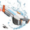 Wasserpistole Elektrisch,Elektrische Wasserpistole mit Automatischer Wasseraufnahme,1000CC Große Kapazität Wasserpistole,Großer Reichweite,für Erwachsene und Kinder,Sommer,Strandparty.