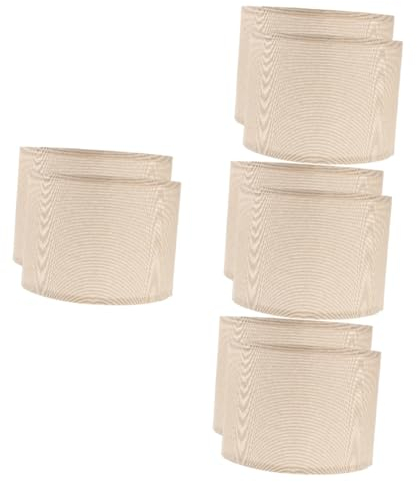 Gadpiparty 8 Stk Leinenstoff Mini-Lampenschirm Schattierungen retro Krähe Lampenschirme leinengardine Ersatzlampenschirm Zubehör für Tischleuchten glockenförmig Leuchter Nachttischlampe