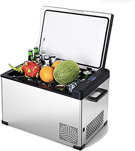 NOALED Mini réfrigérateur-congélateur de Voiture 12/24V, Refroidisseur de réfrigérateur Portable pour Camping-Car avec 15L-75L