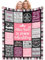 DASIAUTOEM Geburtstagsgeschenk für Frauen, Geburtstagsgeschenk für Mädchen,Freundin, Schwester, Kollegin, Lustiges Geschenk Geschenkideen Decke, Alles Gute Geburtstag Deko Decke, 150 x 130 cm