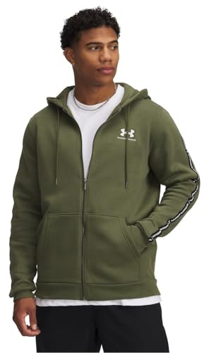 UNDER ARMOUR Icon Fleece Taping Full Zip Sweatshirt XL