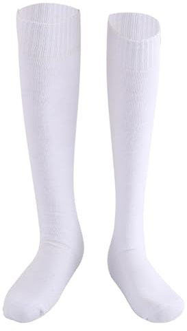 LXRHLIKG Fechtsportsocken, Fecht-kniestrümpfe für Degen, Säbel und Florett, Baumwollschutz-Fechtstrümpfe für Männer und Frauen, Feuchtigkeitsableitende, Atmungsaktive Fechtsocken(L)