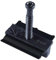Clip Terrasse Bois HYBRID 8-25 COBRA - 90 clips + Vis 4x43mm - Pour Lames en Bois Exotique et Bois durs - Stable, Facile à Poser & Resistant