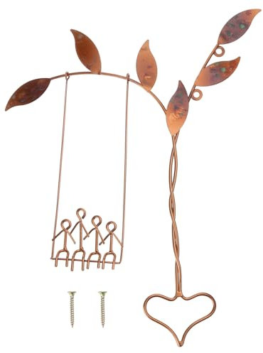 Vynetra Décorations murales en forme de balançoire enracinée dans l'amour - Décoration murale à suspendre pour la maison, la chambre à coucher, le salon