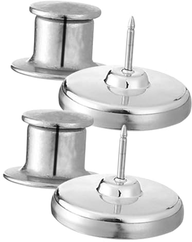 Mobestech 2 Pairs Magnetic Curtain Tiebacks Strong Wear-resistant Holdbacks for Sheer Blackout Drapes Versatile Decorative Holders for Bedroom Living Office Sliding Patio Doors