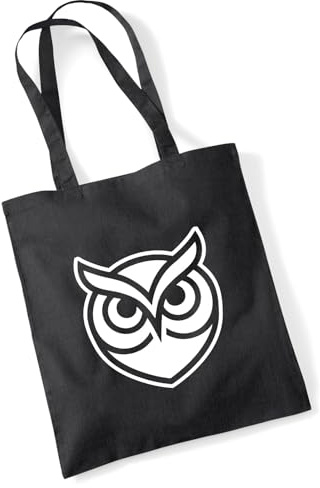Huuraa Jutebeutel Eule Silhouette Geschenk