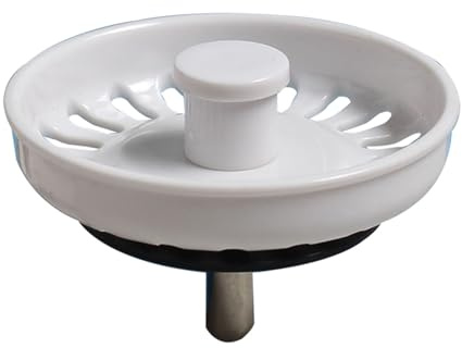 Upgraded Sink Filter & Easy to Kitchen Sink Plug Convenient with 74mm Diameter Simple Install