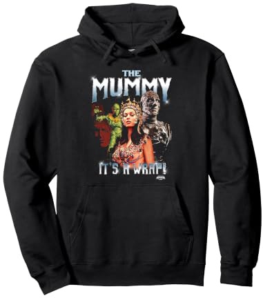 The Mummy It's A Wrap Classic Horror Movie Homage PAPL14557 Pullover Hoodie