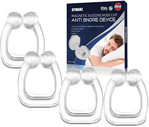2026 UPGRADED Schnarchstopper Premium Nasenclip [4er Set], Neuartige Nasenklammer gegen Schnarchen für möglich bessere Atmung | Für ruhige und entspannte Nächte |Sofortige Anti Schnarch Hilfe BPA