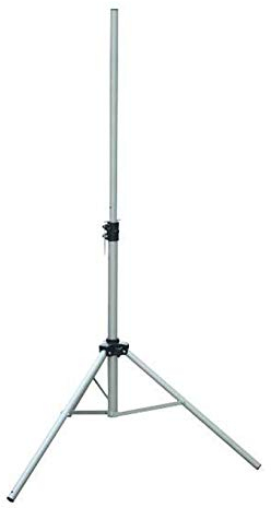 BERGER Sat Stativ Aluminium, Silber, ausziehbare Verlängerung, inkl. Zeltheringe, 100 x 100 x 180 cm