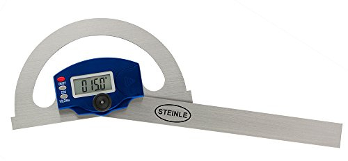 STEINLE Digital Gradmesser/Winkelmesser 150x200 mm Messbereich: 180°, Ablesung: 0,05° Genauigkeit: ±0,3°