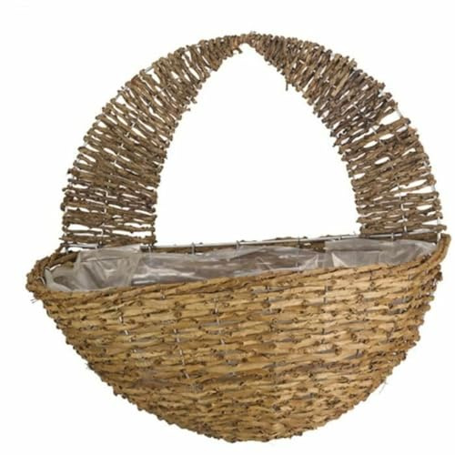 Smart Garden 16inch Country Rattan Wall Basket