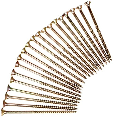 BGS Diy 80999 | Mehrzweckschrauben | T-Profil (für Torx) T25 | 6,0 x 100 mm | 20 Stück
