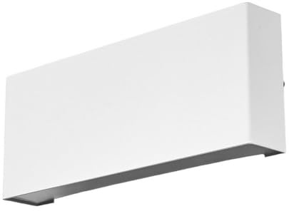 Lindby LED Wandleuchte außen Safira (spritzwassergeschützt (Modern) in Weiß aus Aluminium (2 flammig,) - Außenwandleuchten Wandlampe Led Außenlampe Outdoor für Außenwand/Hauswand