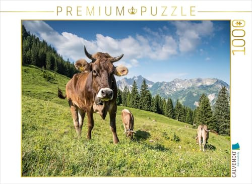 CALVENDO Puzzle Auf der Sommerweide | 1000 Teile Lege-Größe 64 x 48 cm Foto-Puzzle für glückliche Stunden