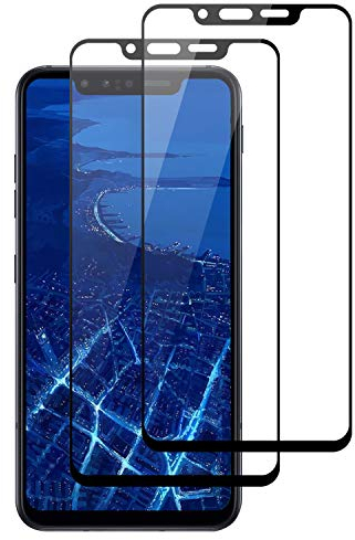 Wiestoung 2 Stück Gehärtetes GlasFolie für LG G8s ThinQ, Volle Abdeckung, 9H Härte, Anti-Kratzen, Anti-Fingerabdruck, Einfache Installation, Displayschutzfolie für LG G8s ThinQ