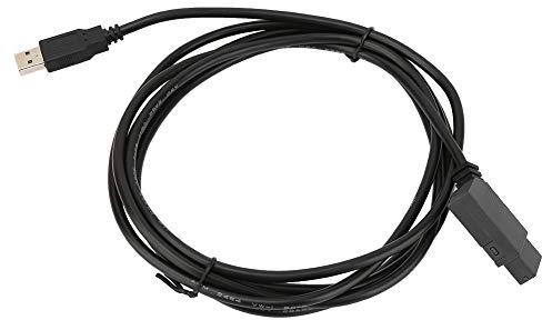 Akozon Cable de programación, USB-CABLE Cable de programación de cubierta flexible de PVC para la serie LOGO de