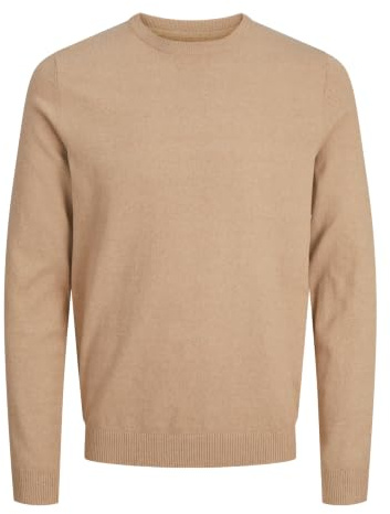 JJ Rebel Herren Jrebcallum Knit Crew Neck Noos Jrebcallum Knit Crew Neck Noos (1er Pack)