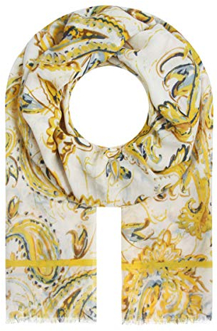 Majea Halstücher Damen Tuch Kopftuch Halstuch Schal Damen-Schal Tücher Stola (880033) (gelb 4)