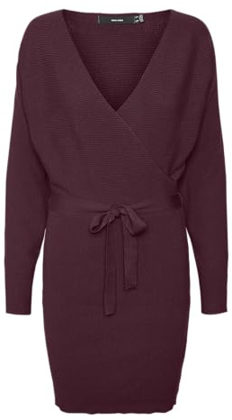 VERO MODA VMHOLLYREM LS V-Neck Dress GA NOOS
