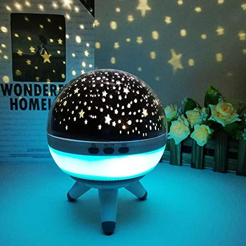 Retoo LED Sternenhimmel für Kinder mit 360° Rotation, Nachtlicht Projektor mit 7 Farben Licht zur Wahl, USB oder batteriebetrieben, Geschenke für Geburtstage, Weihnachten, Perfekt für Kinderzimmer