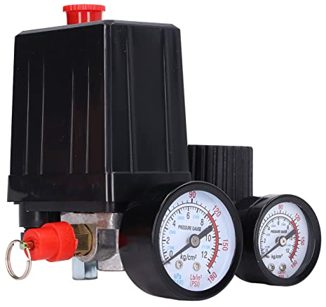 Vanne de commande de compresseur d'air, pressostat de régulation de tension 1/4in 220V 380V pour le remplacement