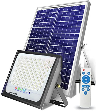 Projecteur Solaire 500w 800w 1000w Super Lumineux Et Haute Puissance 30000mA, Étanche Lumière LED Pour Garage, Cour (500w)