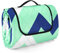 Ezilif Picknickdecke 200x200 cm, XXL Picknickdecke Wasserdicht Wärmeisoliert, Stranddecke Sandfrei, Faltbare Picnic Blanket mit Tragegriff, Picnic Decke Waschbar Outdoor Campingdecke für 6-8 Personen