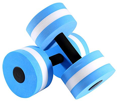 TOPINCN Haltère d'aérobic, résistant à la Corrosion, léger, à flottabilité élevée, Poids de Fitness pour Piscine