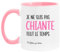 Lalasol Mug Femme Je Suis Chiante Cadeau Humour Drôle Rigolo Fun - Tasse Cadeau Femme Drôle Collegue Meilleure Amie Anniversaire Noël