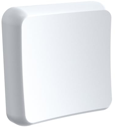 Chocfox Tastenkappen mit niedrigem Profil, PBT-Tastenkappen für mechanische Kailh Chocolate Switch, Weiß, 1U-40 Stück