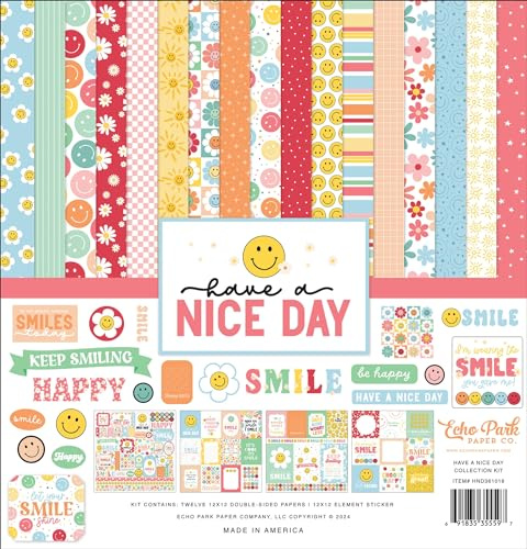 Echo Park Collection Kit 12X12-Have A Nice Day