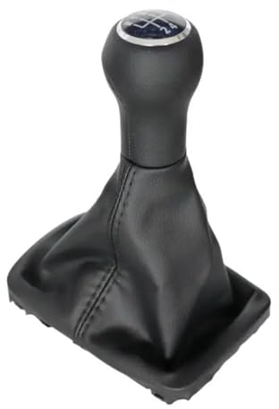 Auto-Schaltknauf Für VW Für Käfer 1998-2010 5 Gang Schwarz Grau Beige Auto Schaltknauf Kragen Gamasche Boot Abdeckung Fall Schaltknauf Cover (Farbe : 2)