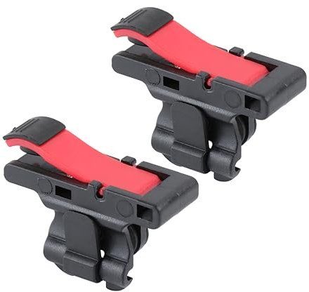BESTonZON Hähnchen fressendes Artefakt schwarze Knöpfe Auslöser für Handyspiele Spiel Zieltaste löst aus Telefon Gamecontroller-Hilfstool Knopf Abzug Joystick Regler d9 Hühnerartefakt rot