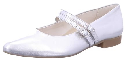 Paul Green Ballerina 1022-145, Glattleder, Weiß, Damen