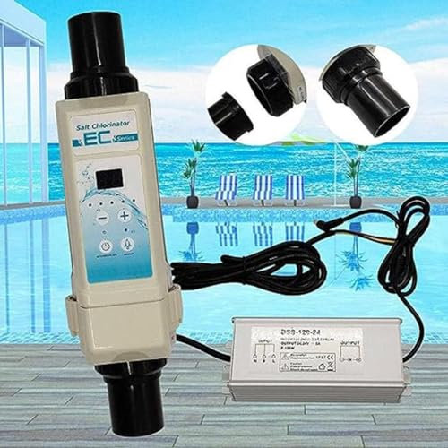 ZIJINGY Máquina de Cloro salino, generador de Cloro SPA, electrolizador, clorador salino for Piscina (Size : 8)