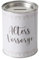 Spardose Sparschwein Schriftzug Altersvorsorge - Deckel abnehmbar - Wiederverwendbar Metall Sparbüchse Geldgeschenk Geschenkidee Geldspardose Metallspardose 10 x 13,4 cm