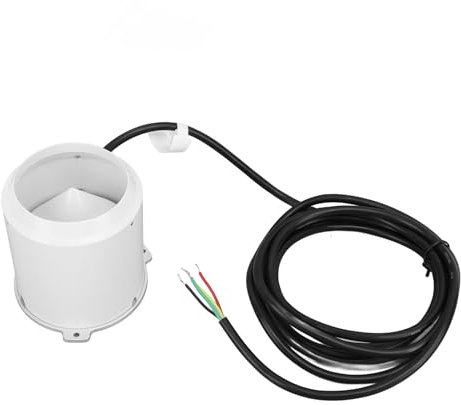 Fockety Sensore di Pioggia, RS485 Indicatore di Pioggia Meteorologico Ad Alta Precisione Sensore di Pioggia per la Navigazione Meteorologica delle Navi Agricoltura