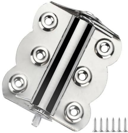 Generisch Fliegengitter-Türscharniere – Automatisches Türschließer-Scharnier Aus Edelstahl | Hochwertige, Abriebfeste, Automatisch Schließende Türscharniere, Federscharniere Für Wohn